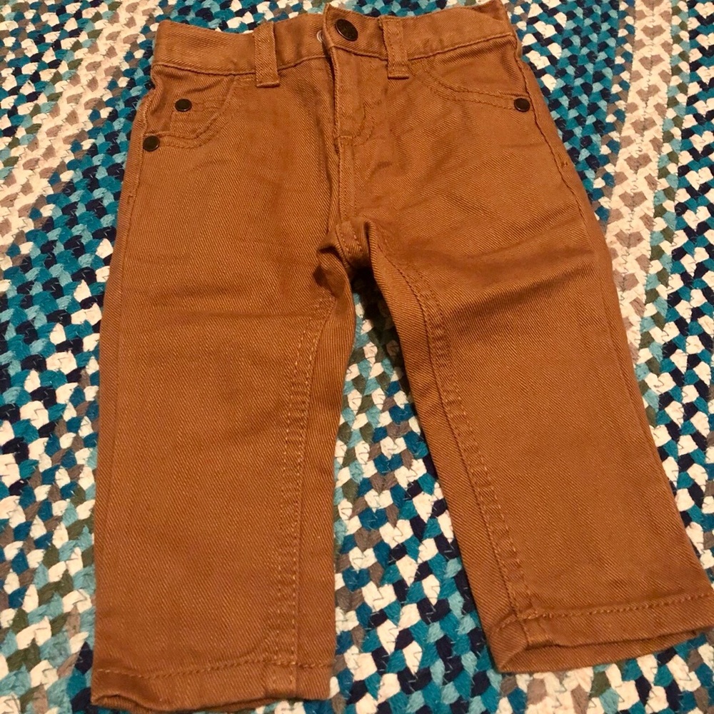 6-12 Month camel pants